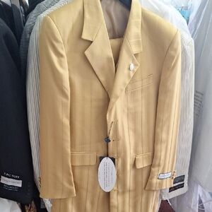 Elegant Yellow 3 Piece Suit For Boys